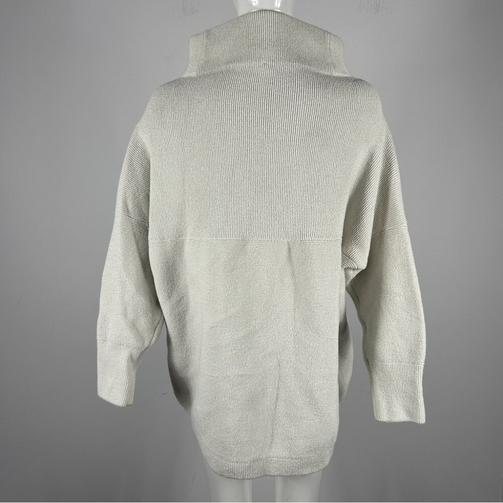 FREE PEOPLE IVORY OTTOMAN SLOUCHY TUNIC XL - Picture 5 of 12